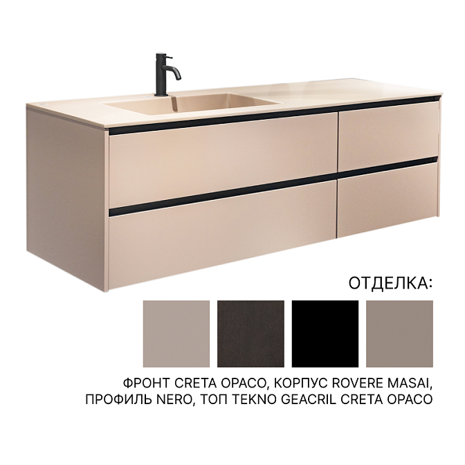 Комплект мебели с раковиной Arbi SKY GOLA+KUKI - фото-1 | interior market