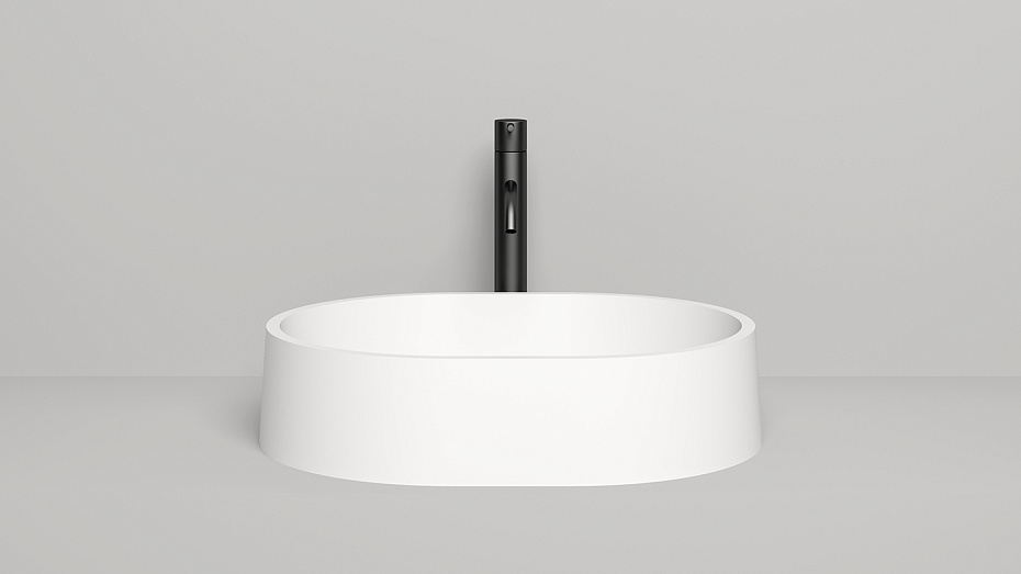 Раковина накладная матовая SALINI GLORIA 10 - фото-2 | interior market