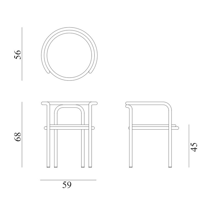 Стул Exteta Locus Solus Chair 1964 - фото-6 | interior market
