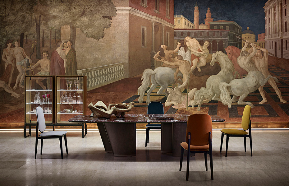 Обеденный стул Giorgetti Plume - фото-2 | interior market