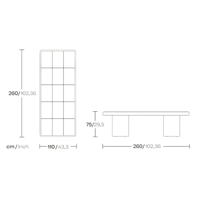 Обеденный стол Kettal INSULA - фото-3 | interior market