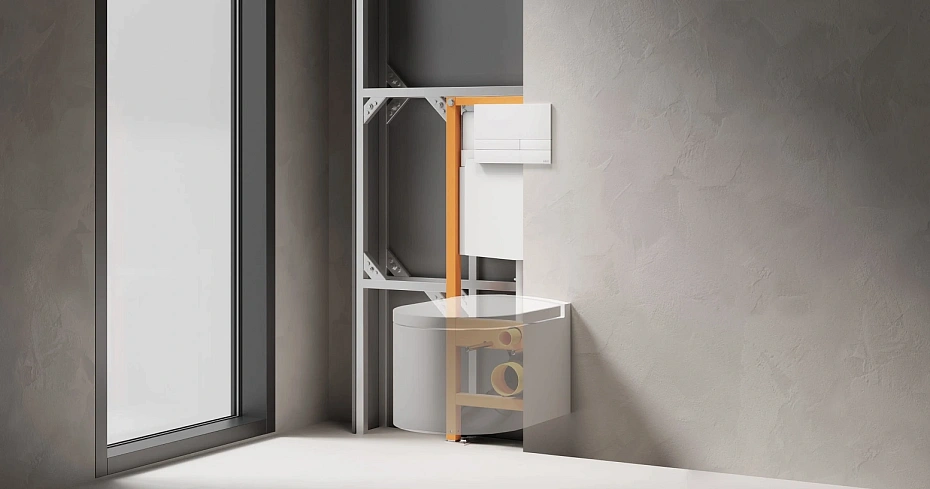 Система инсталляции SALINI Puro для подвесныx унитазов - фото-5 | interior market