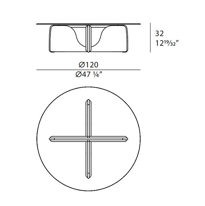 Журнальный столик Turri Vesta - фото-6 | interior market