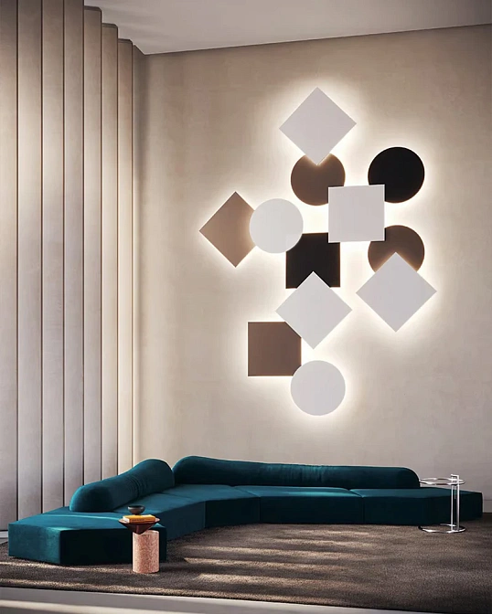 Бра Lodes (Studio Italia Design) Mega square small - фото-3 | interior market