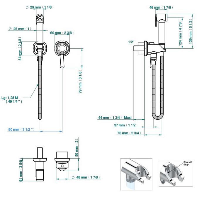Смеситель для биде THG Camélia - фото-2 | interior market