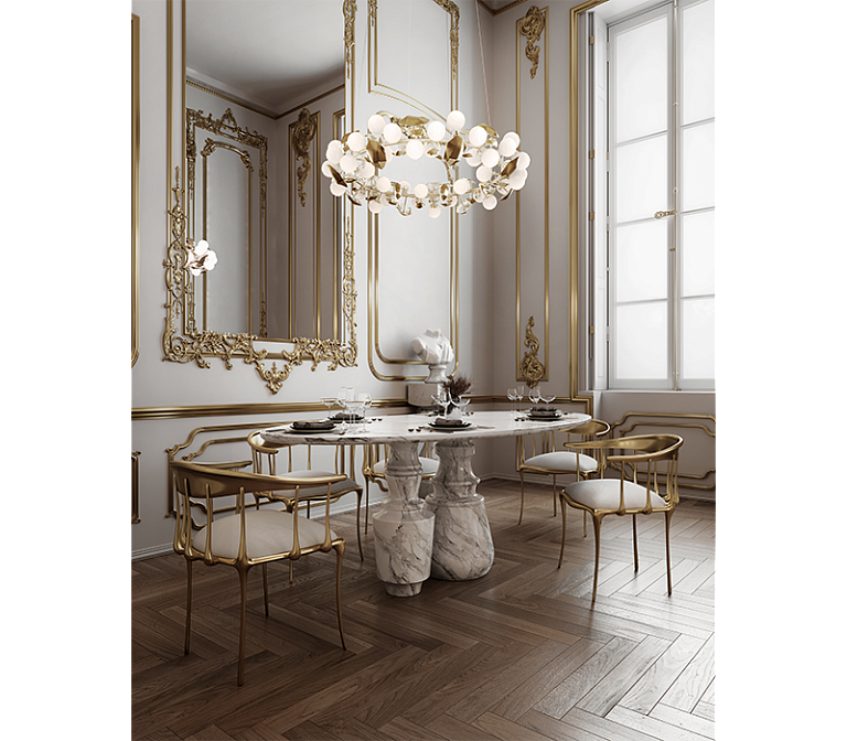 Обеденный стул Boca do Lobo Nº 11 Cream Chair - фото-10 | interior market
