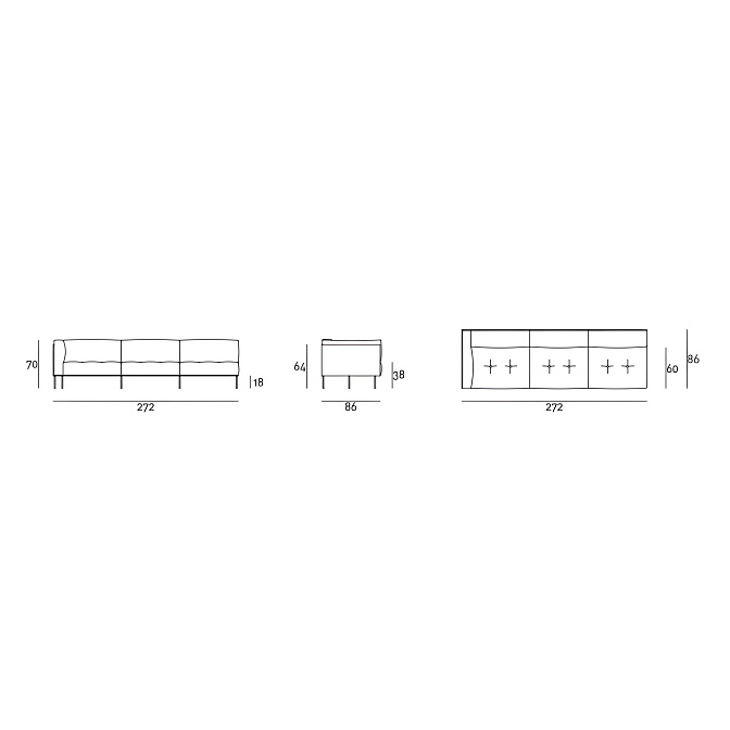 Модульный диван Living Divani Rod System - фото-4 | interior market