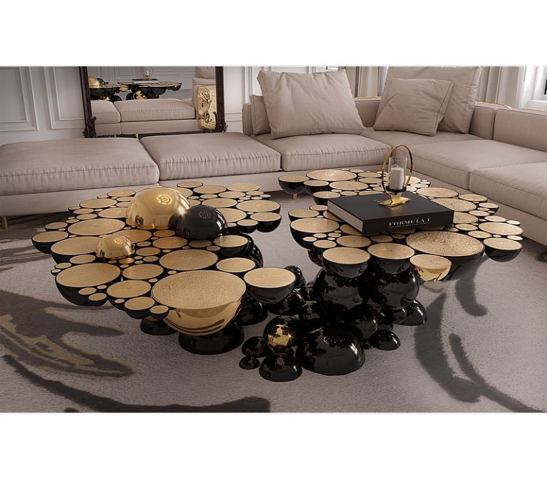 Журнальный столик Boca do Lobo Newton Center Table - фото-6 | interior market