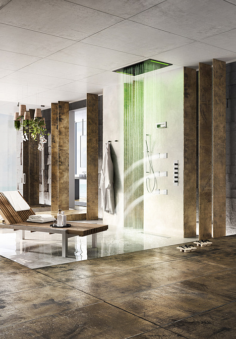 Душевая панель Gessi COLOUR - фото-2 | interior market