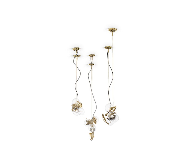 Потолочный светильник  Boca do Lobo Hera Suspension Lamp - фото-3 | interior market