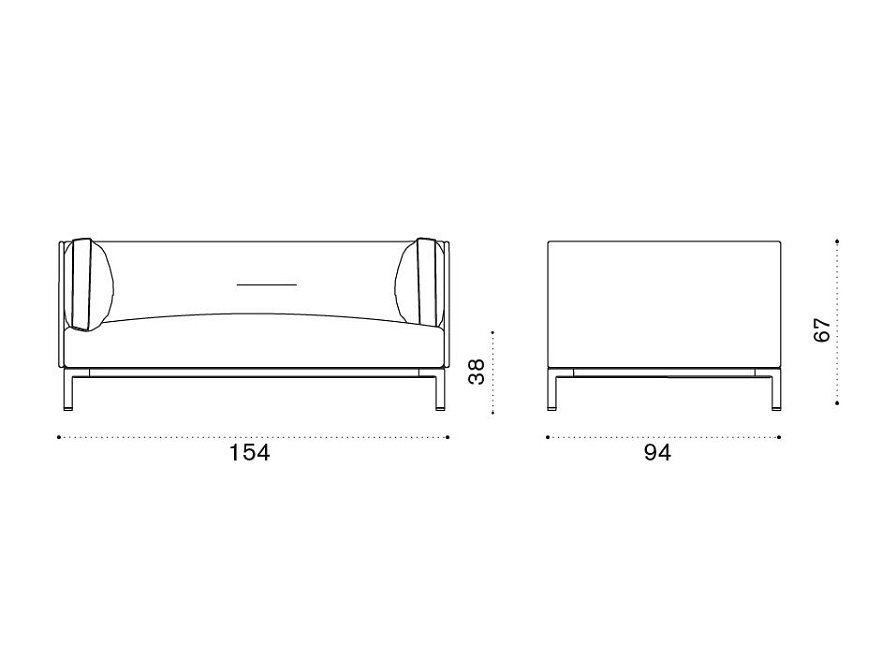 Диван для улицы Ethimo Baia Rope - фото-5 | interior market