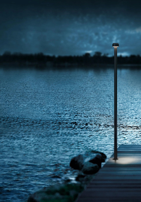 Уличный светильник  Flos Bellhop Pole with base H 4020 mm Dali - фото-2 | interior market