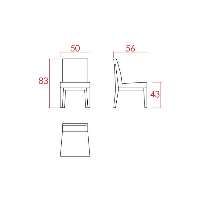 Обеденный стул JNL Alto - фото-3 | interior market