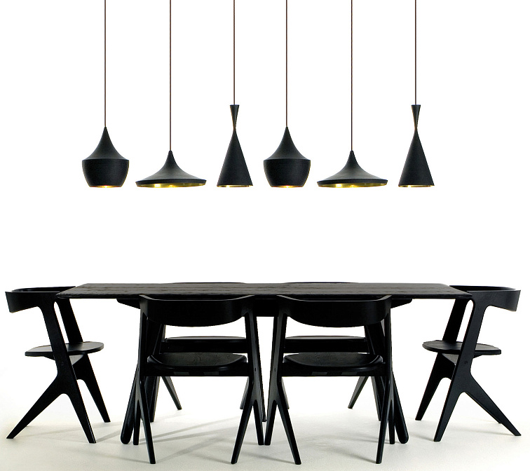 Потолочный светильник  Tom Dixon Beat tall Pendant led - фото-3 | interior market