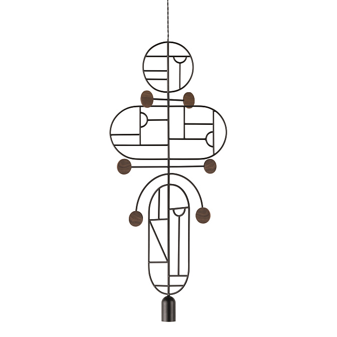 Потолочный светильник NOMON Wooden Dots - фото-1 | interior market