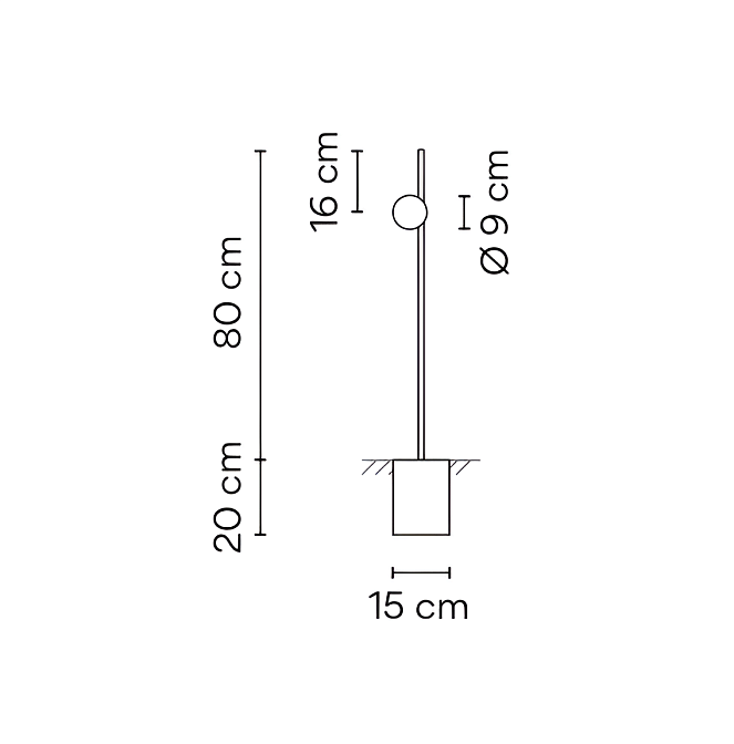 Уличный светильник  Vibia June - фото-3 | interior market