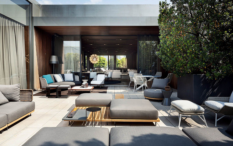 Журнальный столик Minotti Duchamp Outdoor - фото-3 | interior market