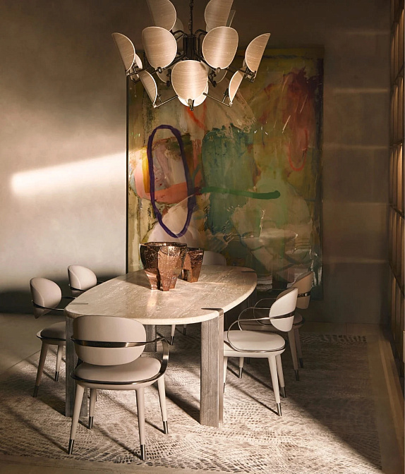 Обеденный стол Visionnaire By Ipe Cavalli Mystic - фото-5 | interior market