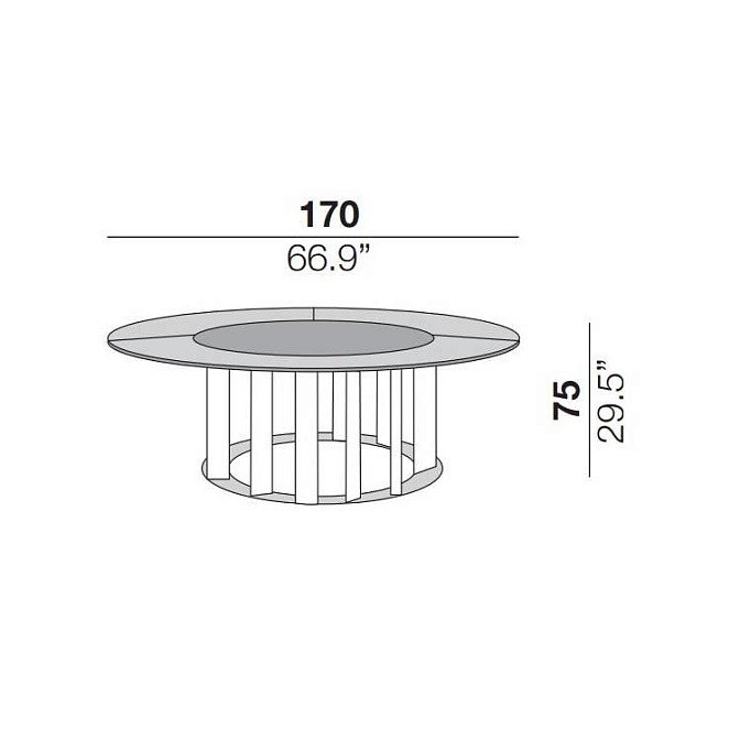 Обеденный стол Cierre TAO - фото-3 | interior market