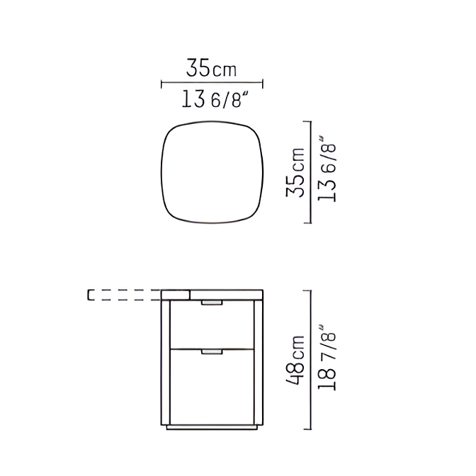 Прикроватная тумба Studio Piet Boon KEK - фото-6 | interior market