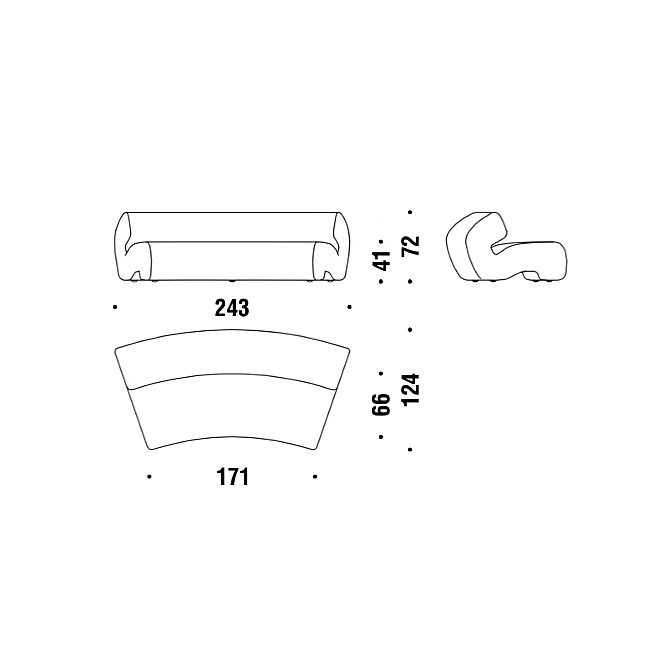 Диван Moroso Gruuve - фото-3 | interior market