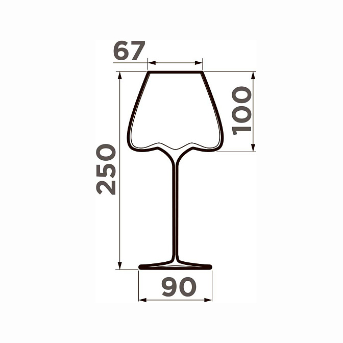 Бокалы для красного вина - сет-2 штуки OMOIKIRI OMOIKANE-RW - фото-2 | interior market
