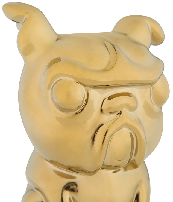 Декор, 15*15*21, ceramic / gold - фото-4 | interior market