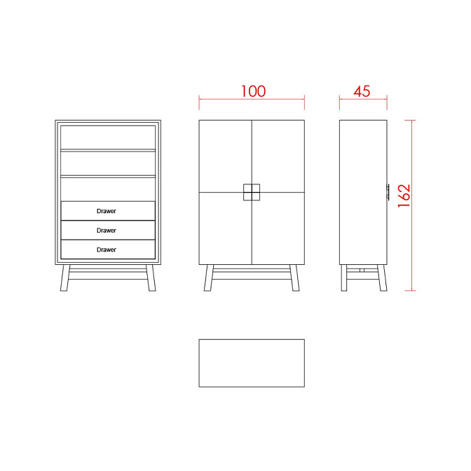 Шкаф JNL Kameleon - фото-4 | interior market