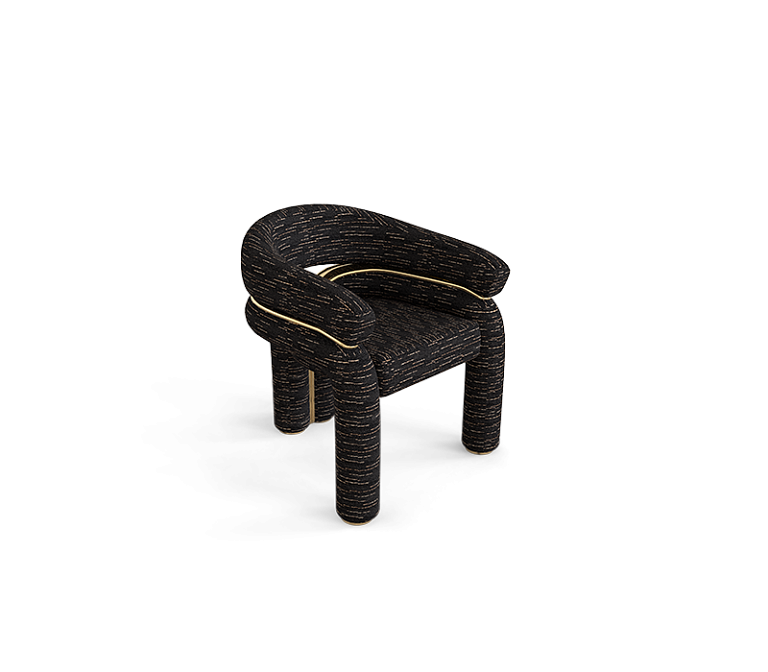 Обеденный стул Boca do Lobo Elara Black Chair - фото-4 | interior market