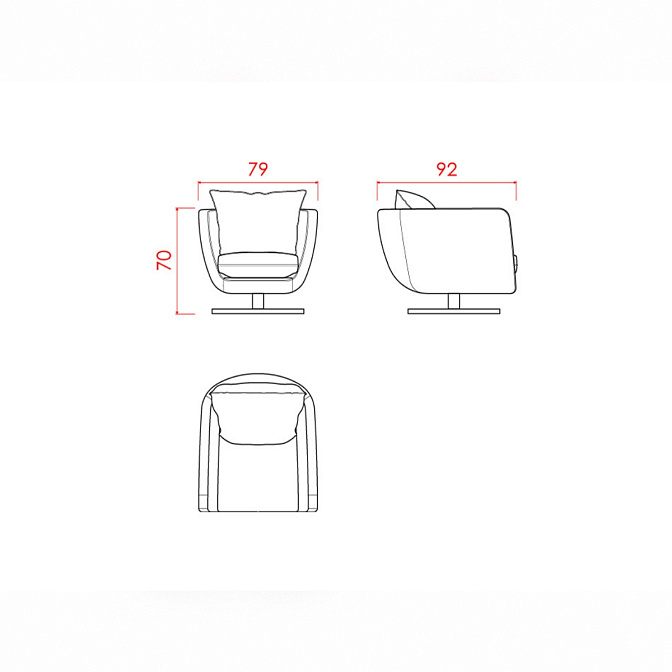 Кресло JNL Valencia - фото-3 | interior market