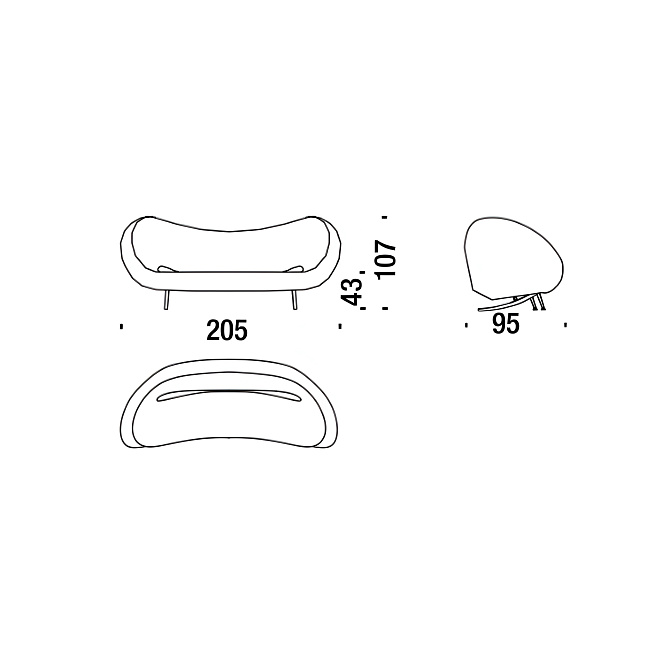 Диван Moroso Victoria and Albert - фото-3 | interior market