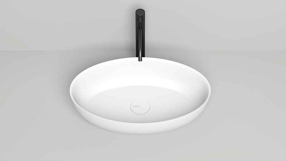 Раковина накладная матовая SALINI ALDA 01 - фото-3 | interior market
