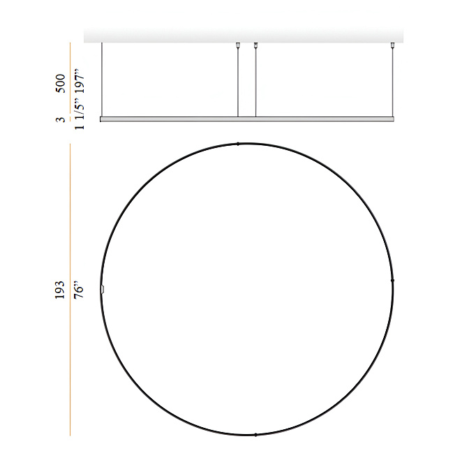 Потолочный светильник  Panzeri ZERO ROUND - фото-5 | interior market