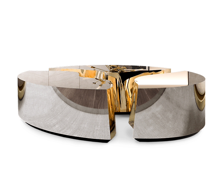 Журнальный столик Boca do Lobo Lapiaz Oval Center Table - фото-3 | interior market