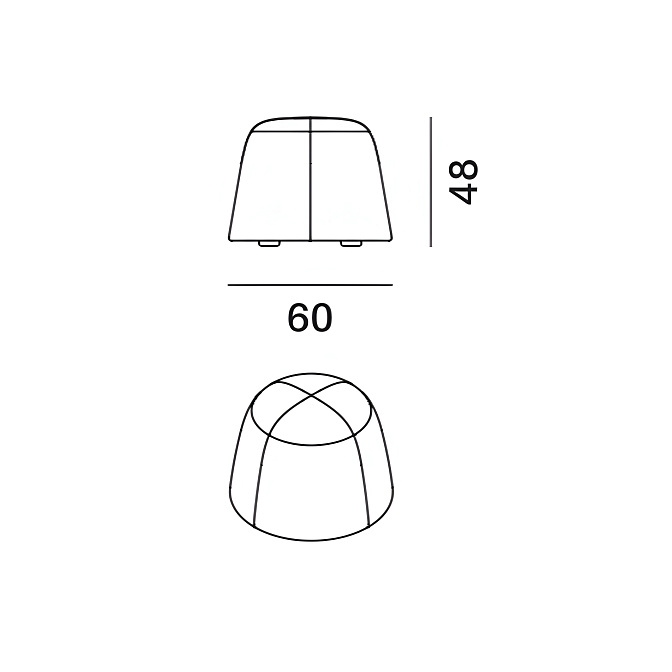 Пуф MDF Italia Fuji - фото-4 | interior market