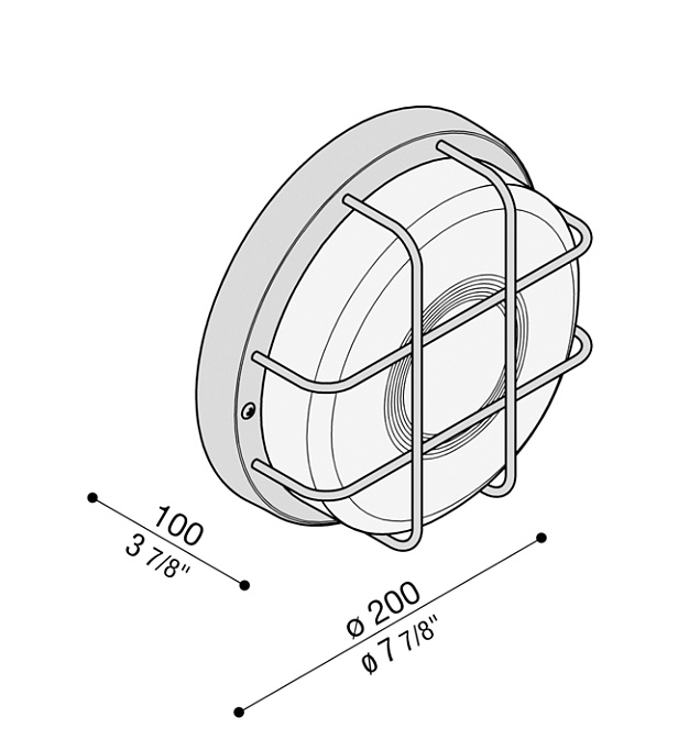 Технический свет Lombardo Tartaruga Tonda - фото-4 | interior market