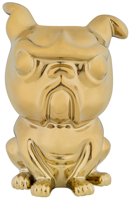 Декор, 15*15*21, ceramic / gold - фото-2 | interior market