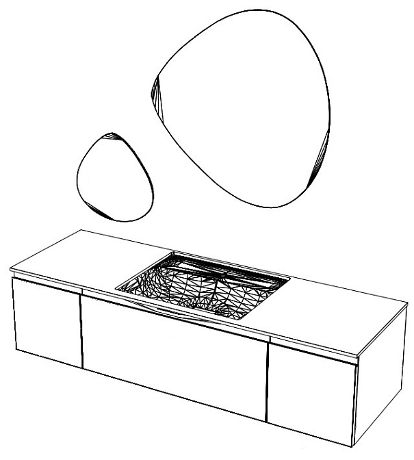 Комплект мебели с раковиной Arbi STREET - фото-5 | interior market