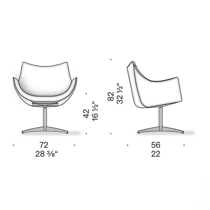 Кресло De Padova Basket - фото-3 | interior market