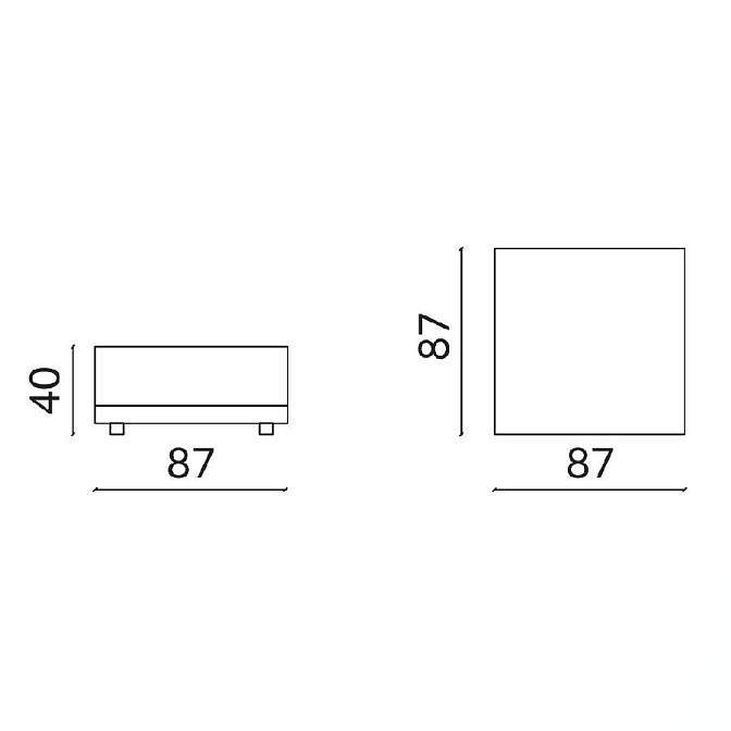 Пуф Novamobili Mac - фото-4 | interior market