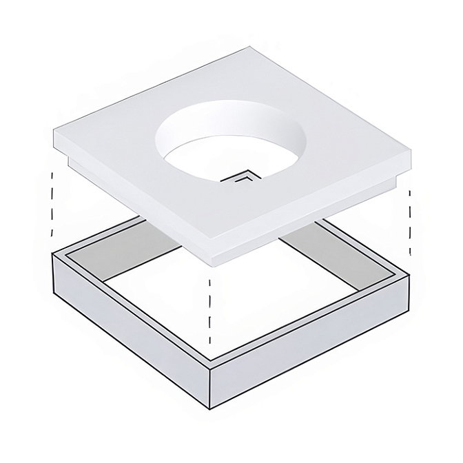 Держатель стакана/дозатора CIELO - фото-3 | interior market