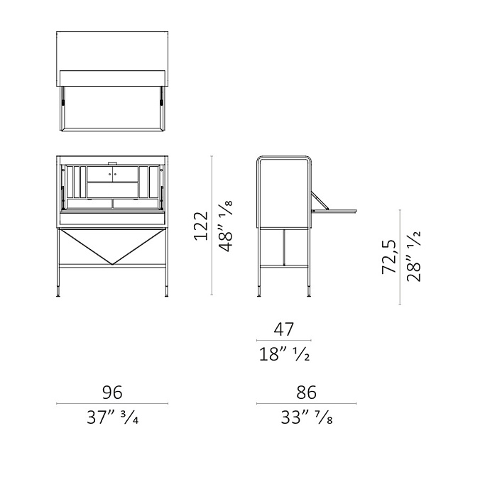 Письменный стол Ceccotti Scrinium Desk - фото-4 | interior market