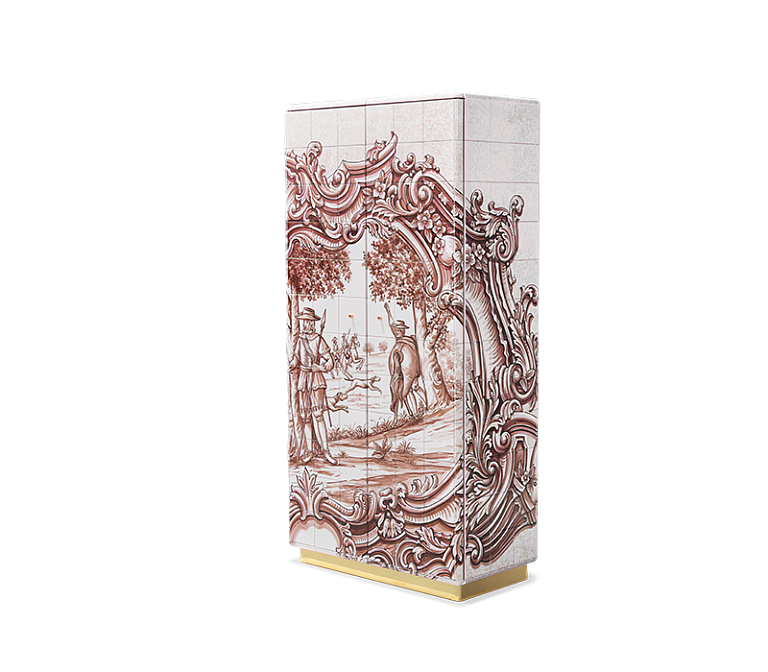 Шкаф Boca do Lobo Heritage Sepia Cabinet - фото-2 | interior market