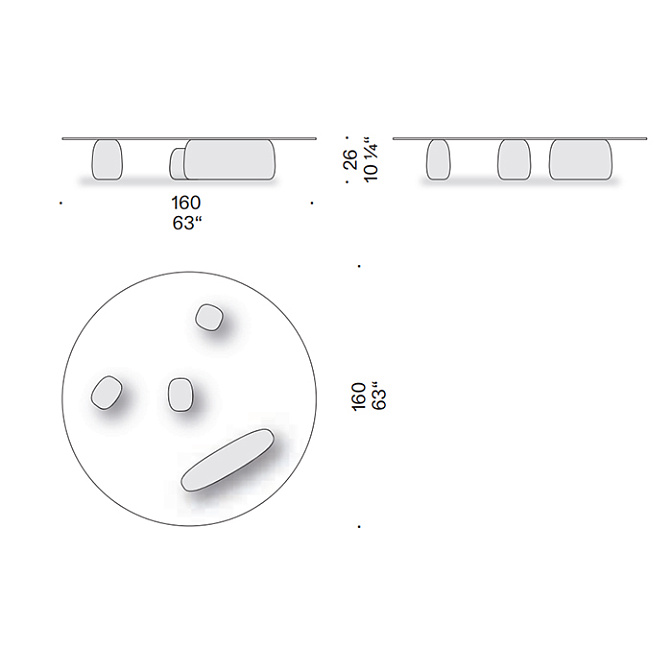 Журнальный столик De Padova ISHI - фото-3 | interior market