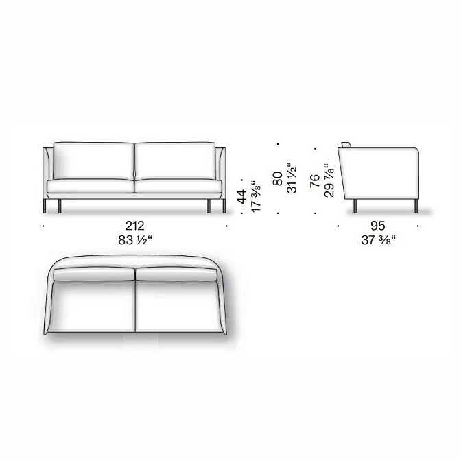 Диван De Padova BLENDY - фото-2 | interior market