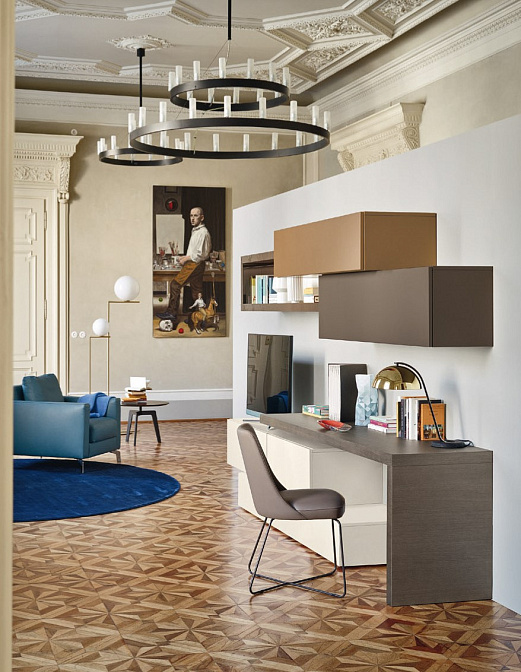 Стенка под ТВ Sangiacomo Lampo Pianali - фото-2 | interior market Стенка под ТВ Sangiacomo Lampo Pianali - фото-2 | interior market