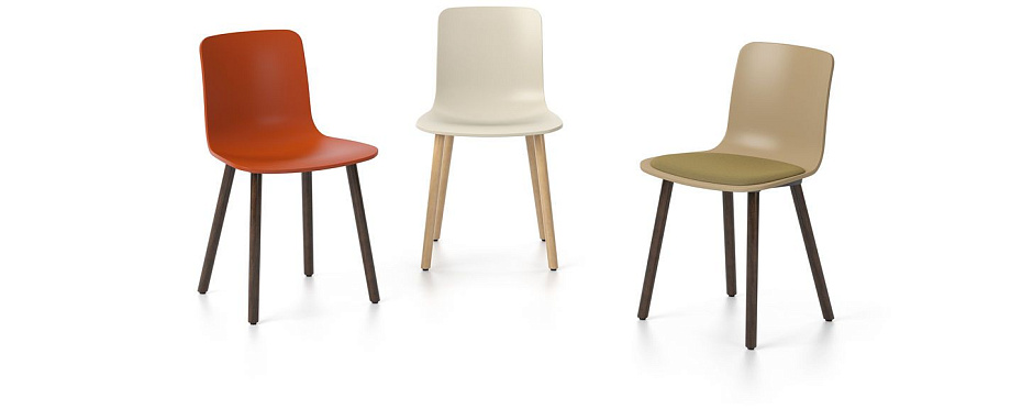 Обеденный стул Vitra Hal Re Wood - фото-2 | interior market