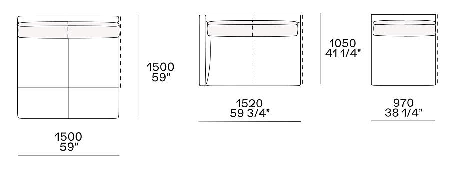 Угловой диван Poliform Bristol - фото-2 | interior market Угловой диван Poliform Bristol - фото-2 | interior market