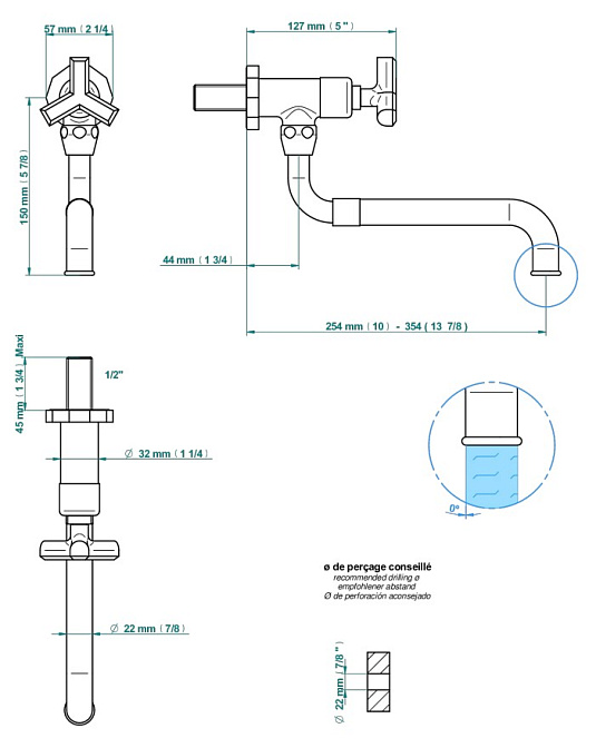 Смеситель для кухни THG Les Ondes - фото-2 | interior market