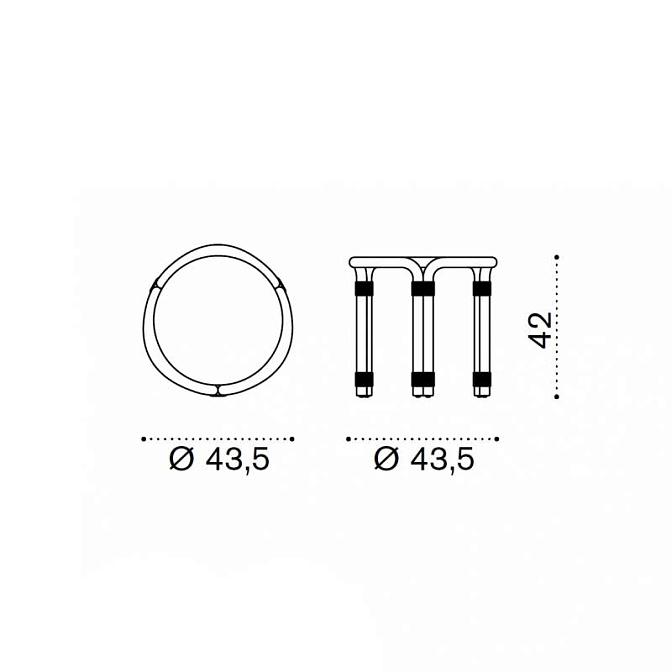 Журнальный столик Ethimo Rotin - фото-2 | interior market